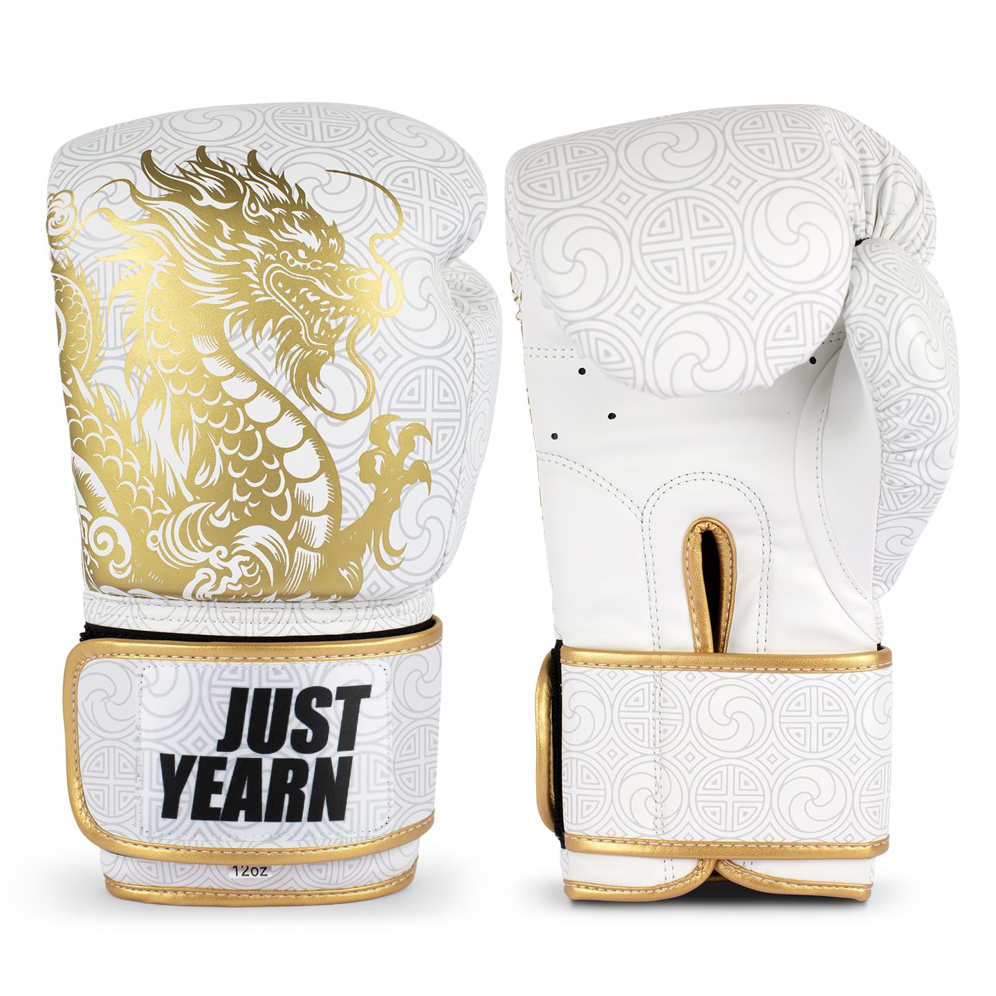 Guantoni da boxe professionali per uomo e donna, guanti da allenamento con chiusura in , design ventilato