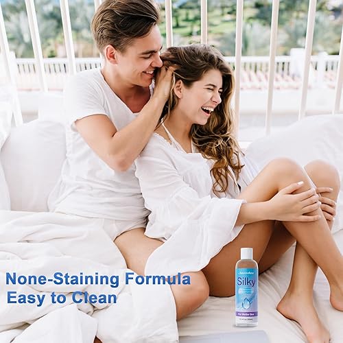 Miniatura 6 de Amoochoo Lubricante líquido a base de agua, lubricante sexual de larga duración para hombres, mujeres y parejas, seguro para juguetes, no mancha,