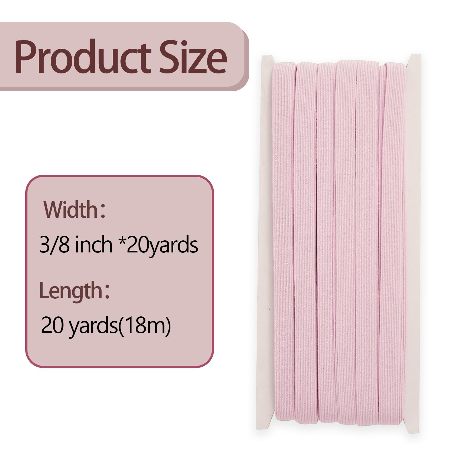 Elastico Per Cucito Nero 10mm X 18m - Bobina Professionale Per Pantaloni E Vestiti Fai Da Te - Foto 13