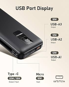 Amazon.com: VEEKTOMX Portable Charger 30000mAh Power Bank