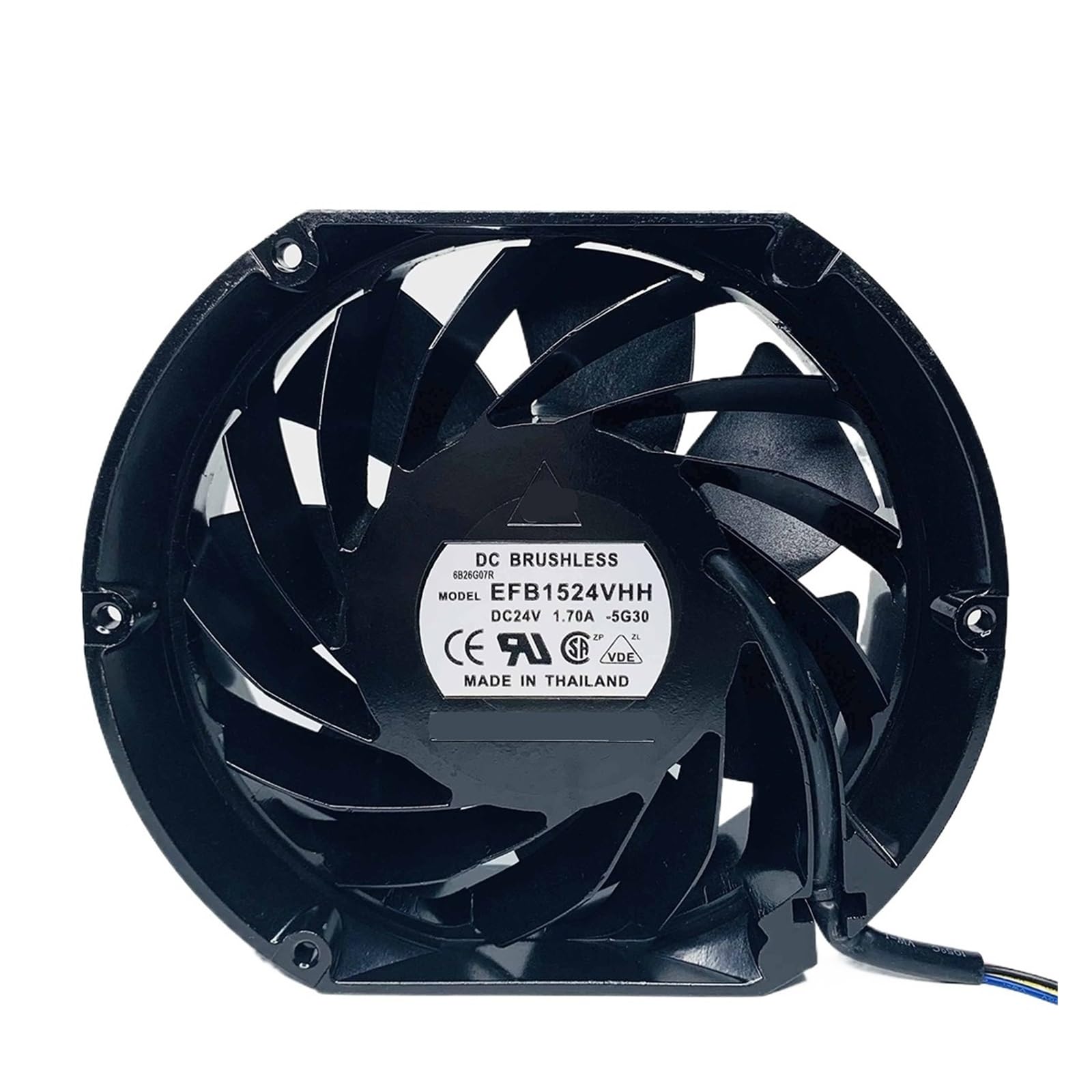 Ventilateur de refroidissement 24V EFB1524VHH pour soudure et ventilation d'usine