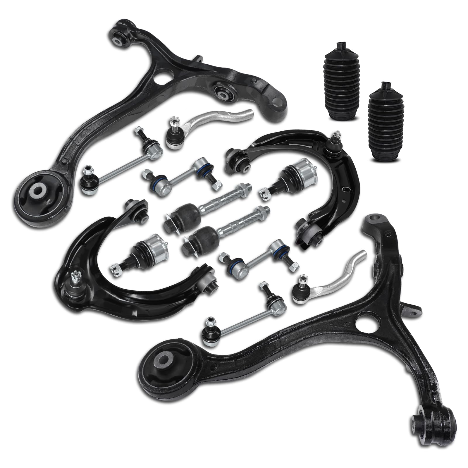 ゆゆ 16 PCs Front Suspension Kits- Front Upper Lower Control Arm Ball