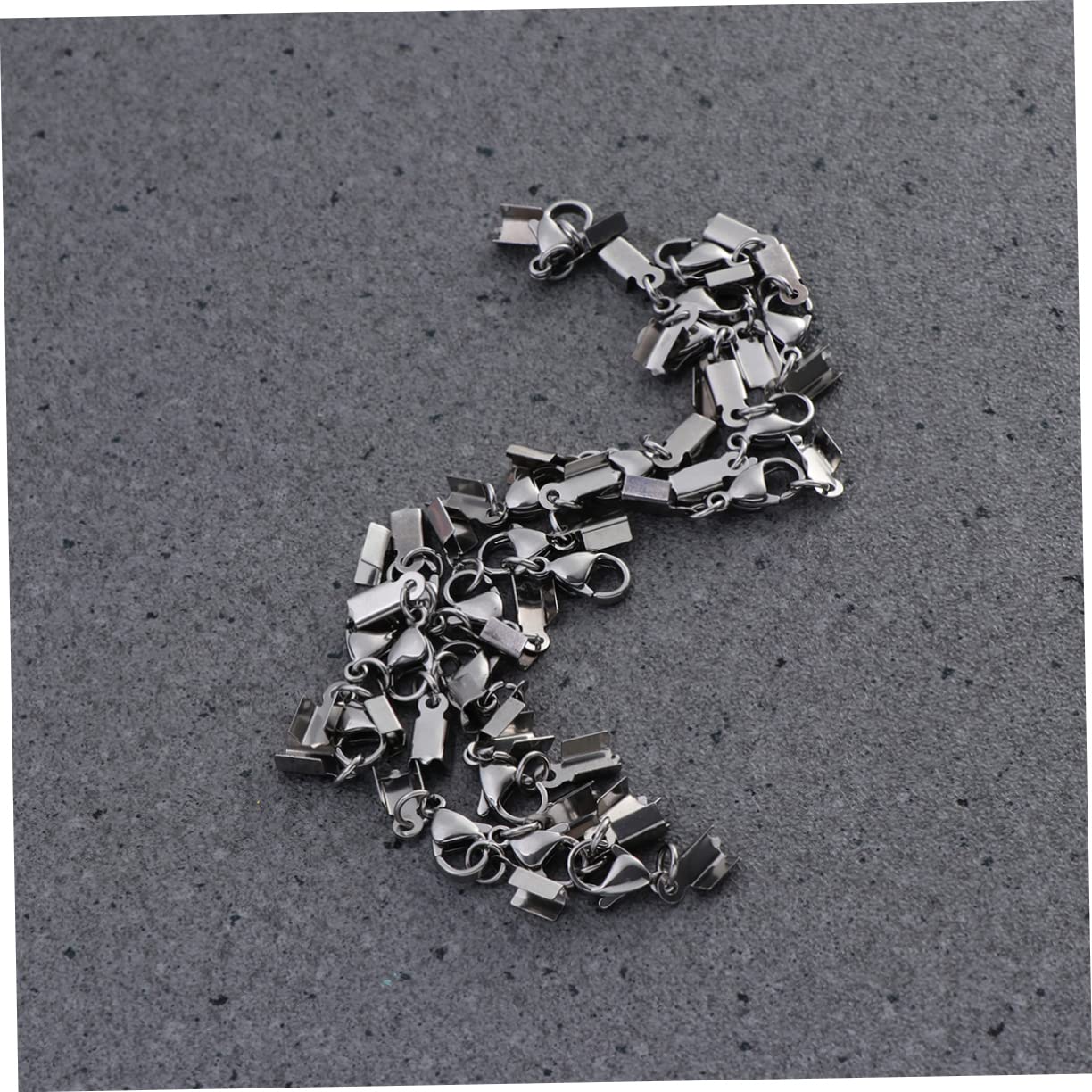 Operitacx 96stücke Teiliges Aus Edelstahl-lobster-clips Für Schmuckherstellung Robuste Verschlüsse Für Halsketten Und Armbänder Für Diy-projekte Und Kreative Designs