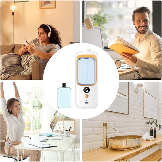 Oil Diffuser Large Room - Ultrasonic arroma Diffuser, essentiall Large Spaces Oil Diffuser | Quiet Air Freshener for Home, Adjustable Large Room Aromatherapy Diffuser, Living Room Relaxing Diffuser