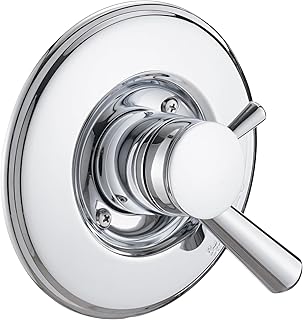 Replacement for Delta 17 Series Shower Trim Kit, Shower Cover Plate with Handle, Chrome(Valve& Catridge Not Inclued)
