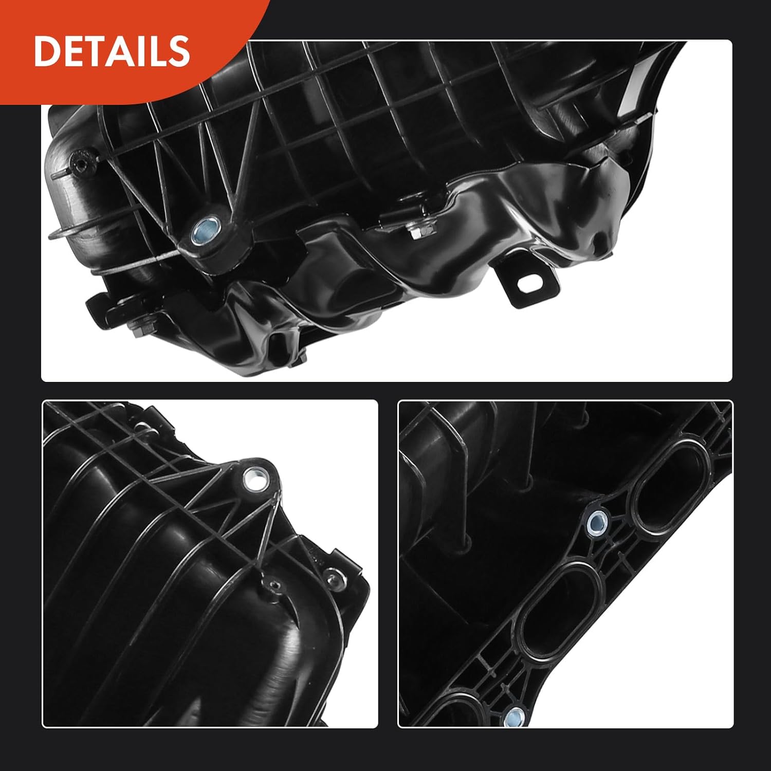 A-Premium Engine Upper Intake Manifold Assembly [DOHC, 4Cyl 2.4L, 2AZFE, Automatic Transmission] Compatible with Toyota Camry 2007 2008 2009 2010 2011, RAV4 2006 2007 2008