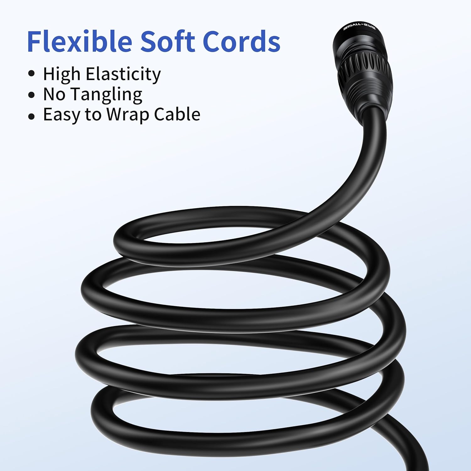 SMALL-EYE 5 Pin DMX Cable 50 ft 4 Pack – 4-Core Male to Female Stage Lighting DMX512 Cable (50')