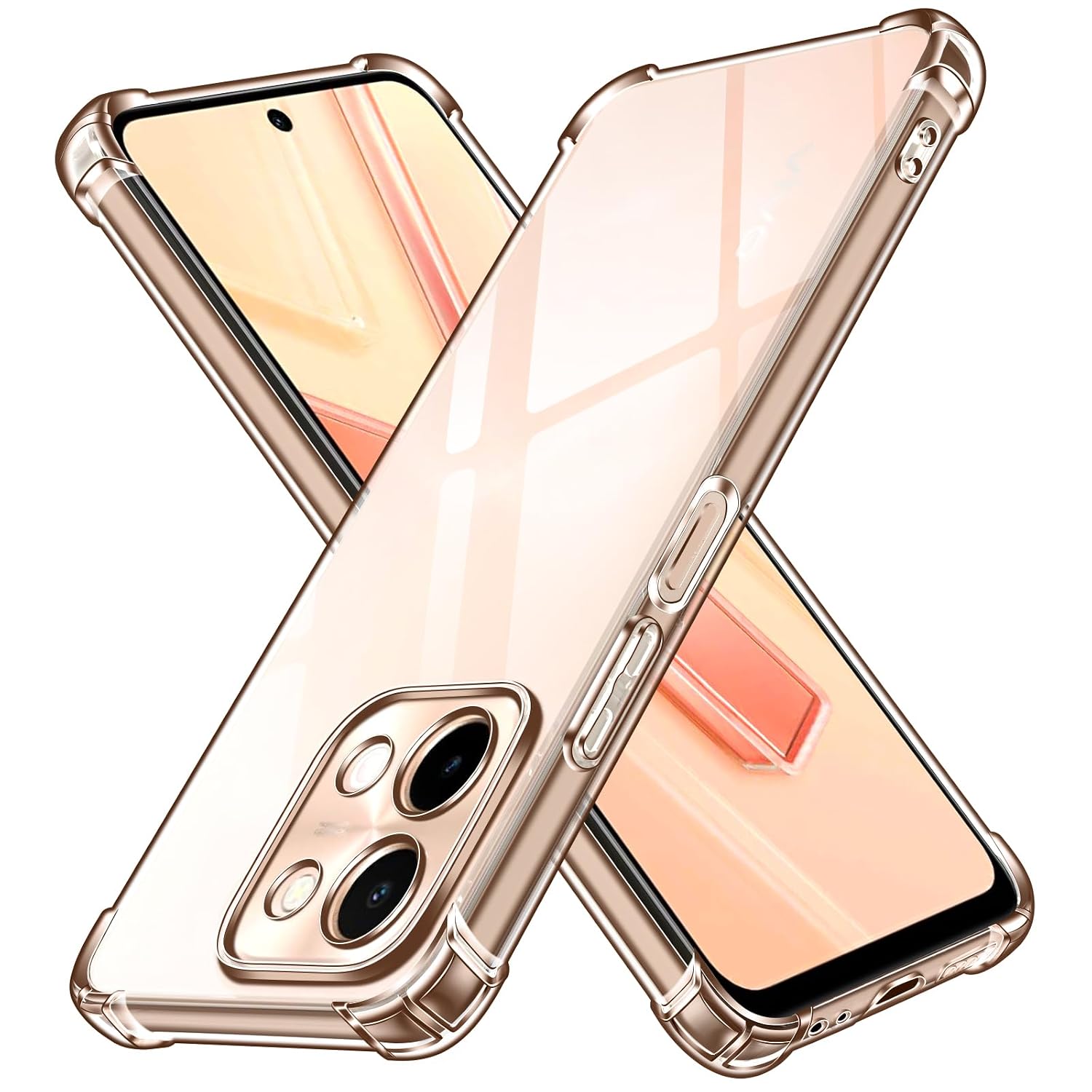 CLOYAAR Bumper Back Cover Case Transparent for vivo T5x,vivo Y51 Pro,iQOO Z11x|Four Corners Protection|Camera Protection B... - Review, Price and Buying Guide