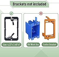 Vista 7 de Bates Choice - placa de pared de un solo cepillo