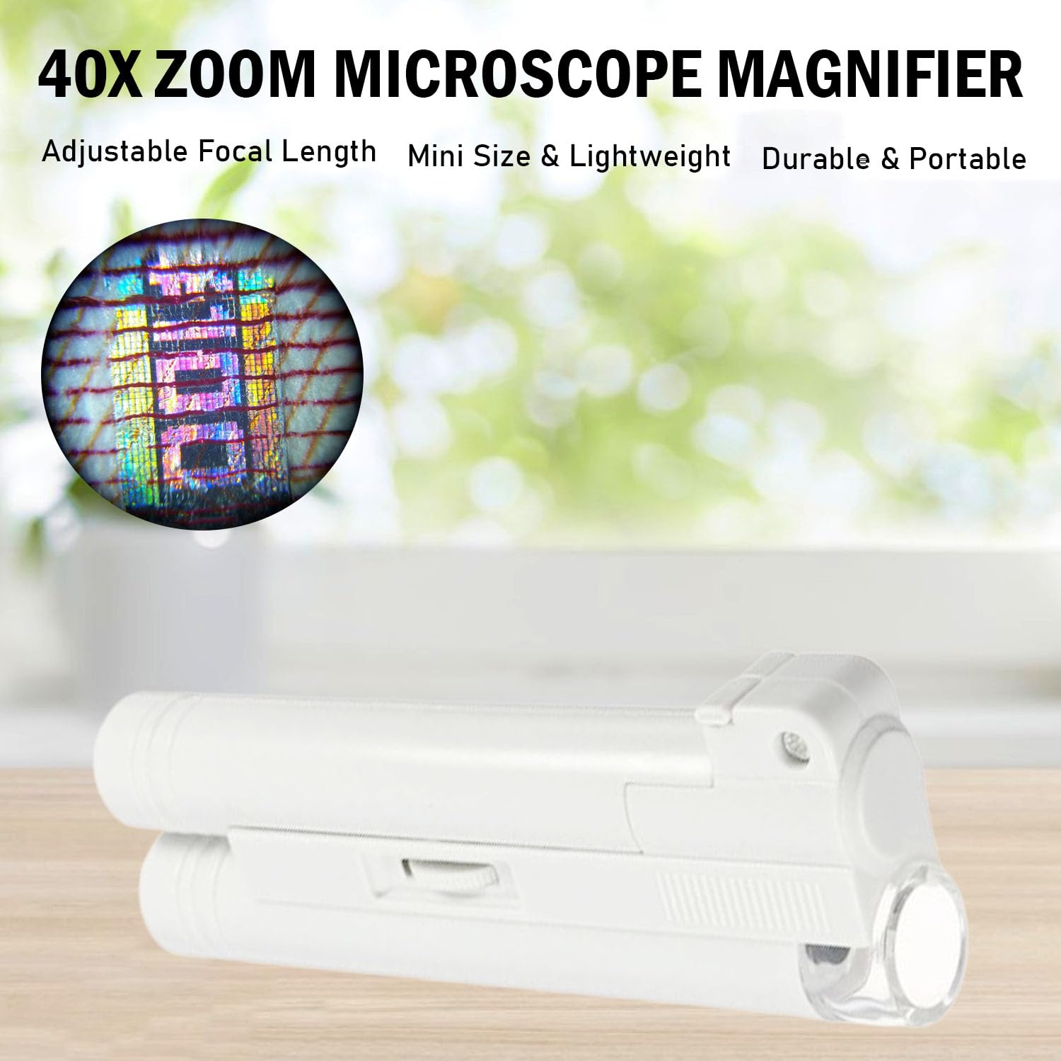 Amazon.com: Rongon Portable Handheld Microscope, LED Lighted