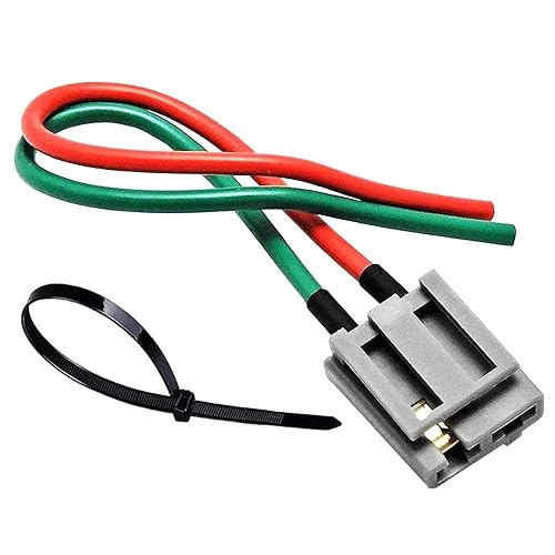Xislet HEI Distribuidor Arnés de cable de coleta tacómetro Coletas 12v Enchufe de conector de alimentación y tacómetro compatible con RV Chevy GM