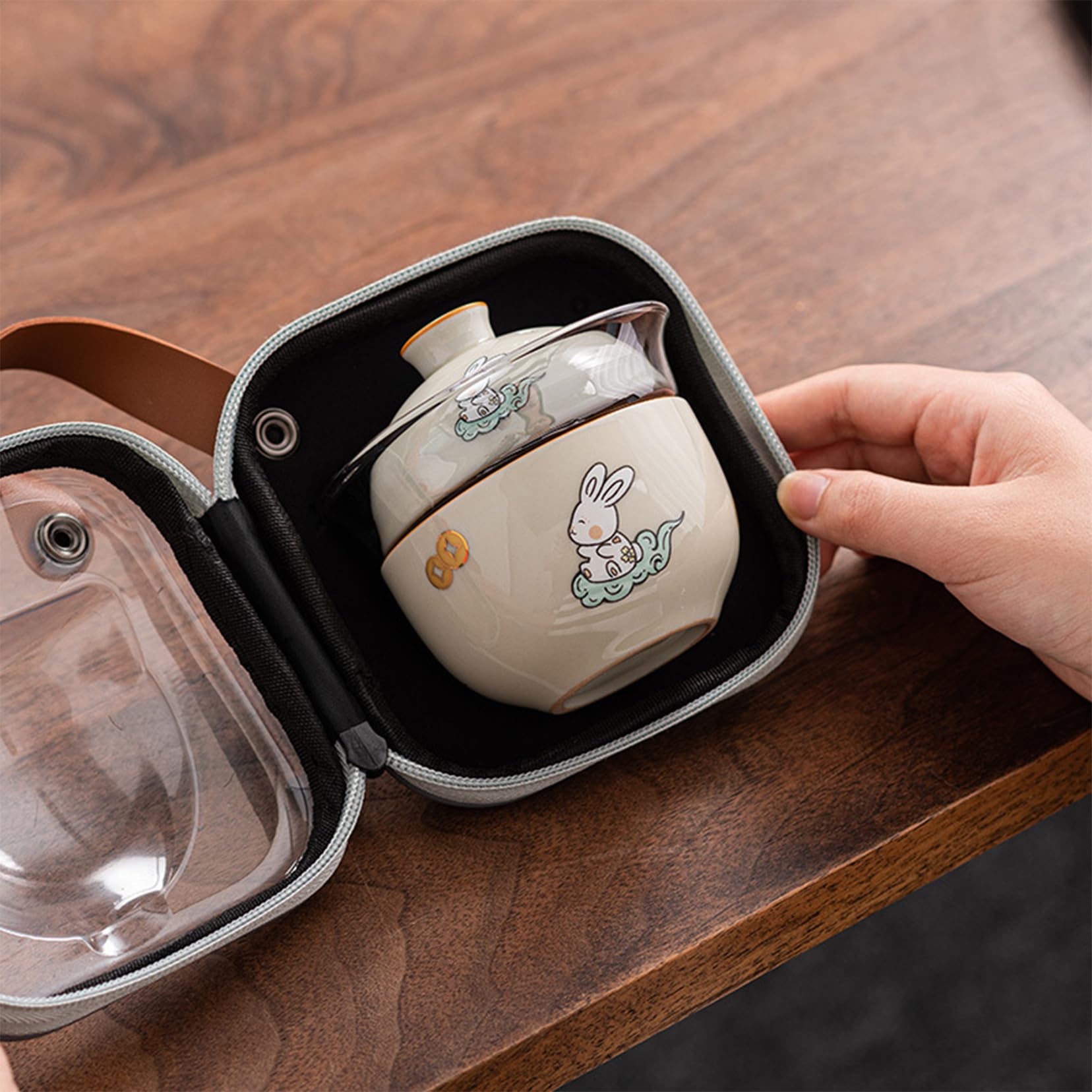 ブルガリ　コンチェルト　食器セット　① ② こじこじ★ Amazon｜ZALTAS ポータブル ミニ トラベル セラミック ティー