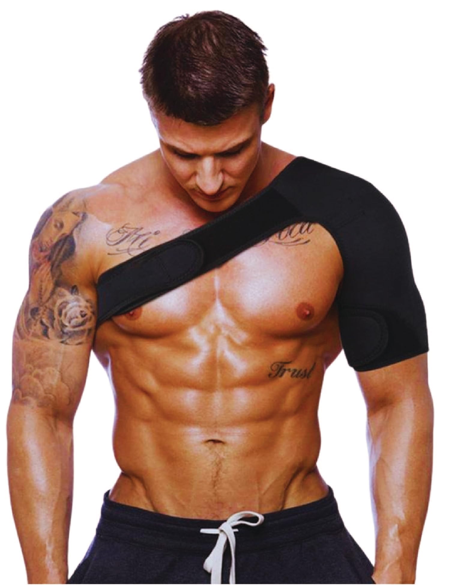 Shoulder Brace - Compression Shoulder Brace For Torn Rotator Cuff Support Arm Sling For Shoulder Injury Joint Pain