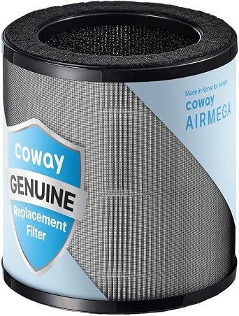 COWAY Airmega 50 Genuine Replacement Filter Set, 3-in-1 Pre-Filter, HEPA and Deodorization Filter, Fresh Starter, 1 Pack