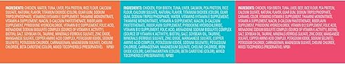 Miniatura 9 de Meow Mix Paté in Salsa - Paquete variado de comida húmeda para gatos, Surf n' Turf Patés, 2.75 onzas (paquete de 24)