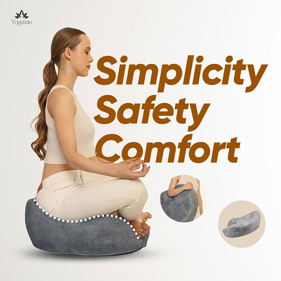 Amazon.co.jp: Yogatein 瞑想用エアクッション - 脚のしびれは