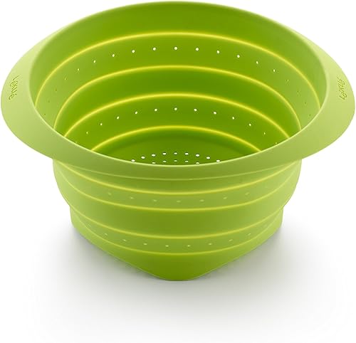 Lekue Mini Colador Plegable, 7", Verde