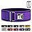 Element 26 Self-Locking Weight Lifting Belt - Premium Weightlifting Belt for Serious Functional Fitness, Power Lifting, and Olympic Lifting Athletes - Squat, Deadlift for Men & Women (Small, Purple)
