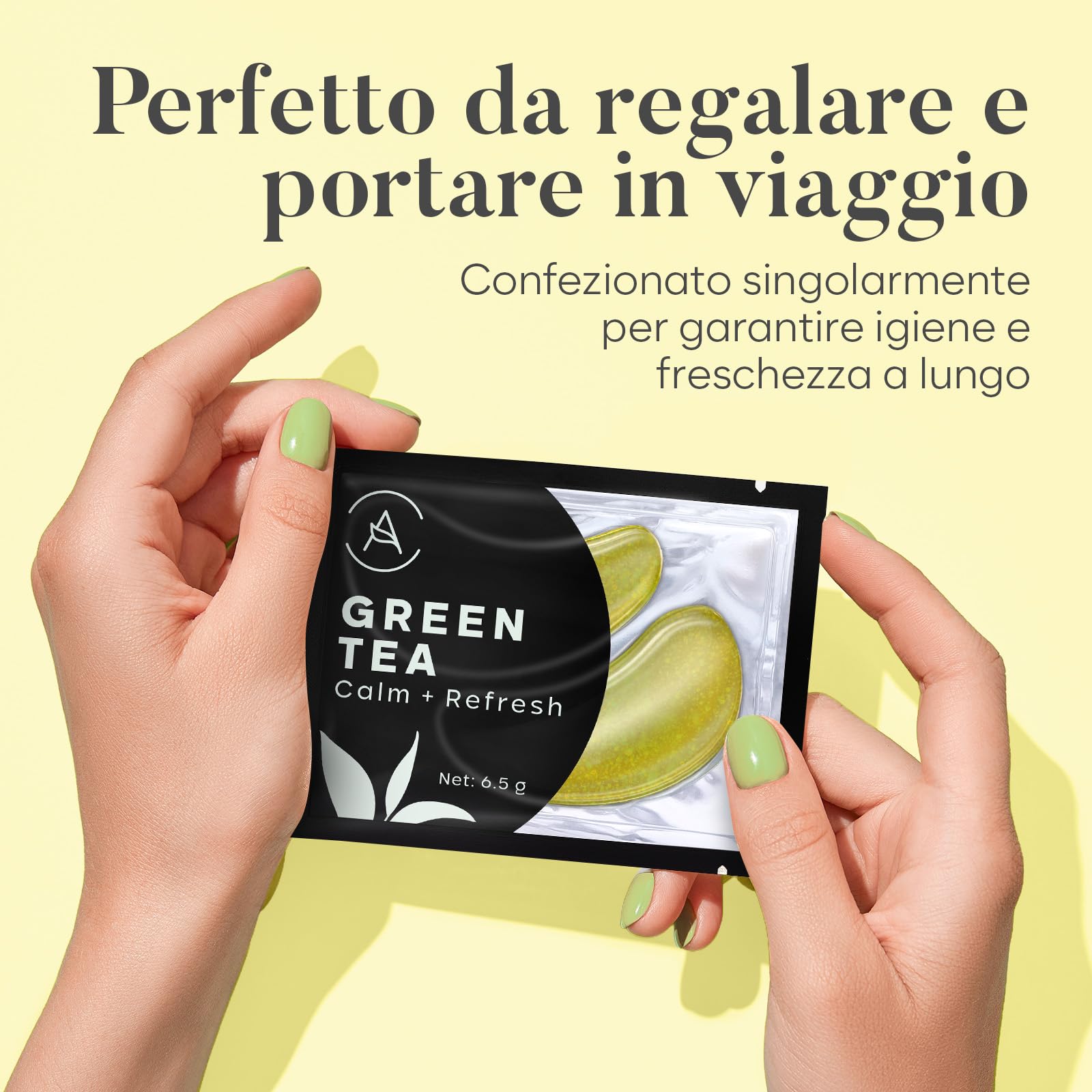 AURAE Patch Occhi (30 paia, mix varietà) – Patch Occhiaie e Borse con Niacinamide + Acido Ialuronico, Effetto Rinfrescante, Idratazione Intensa, Ideali Mattina/Notte