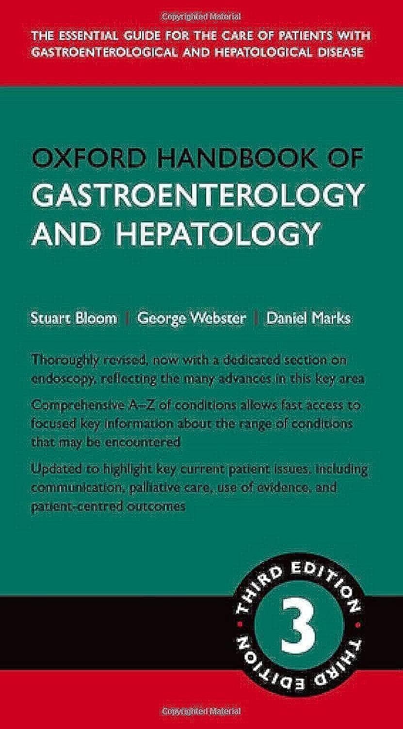 Oxford Handbook of Gastroenterology & Hepatology (Oxford Medical Handbooks)