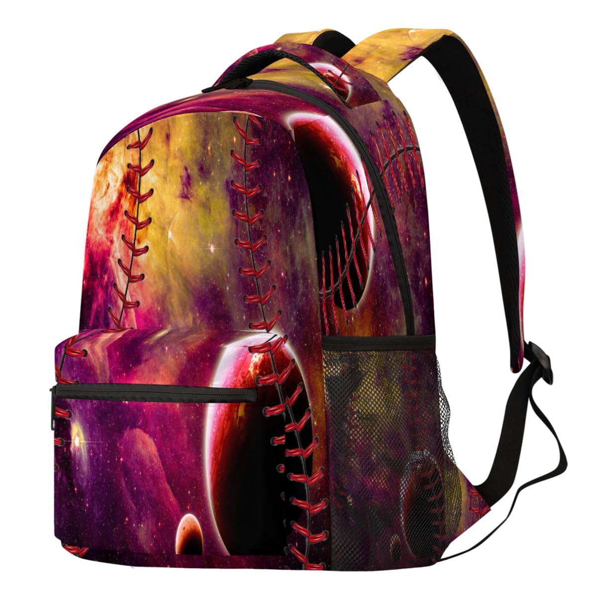 Sac à dos de randonnée Galaxy Planet grand volume pour PC portable - 8