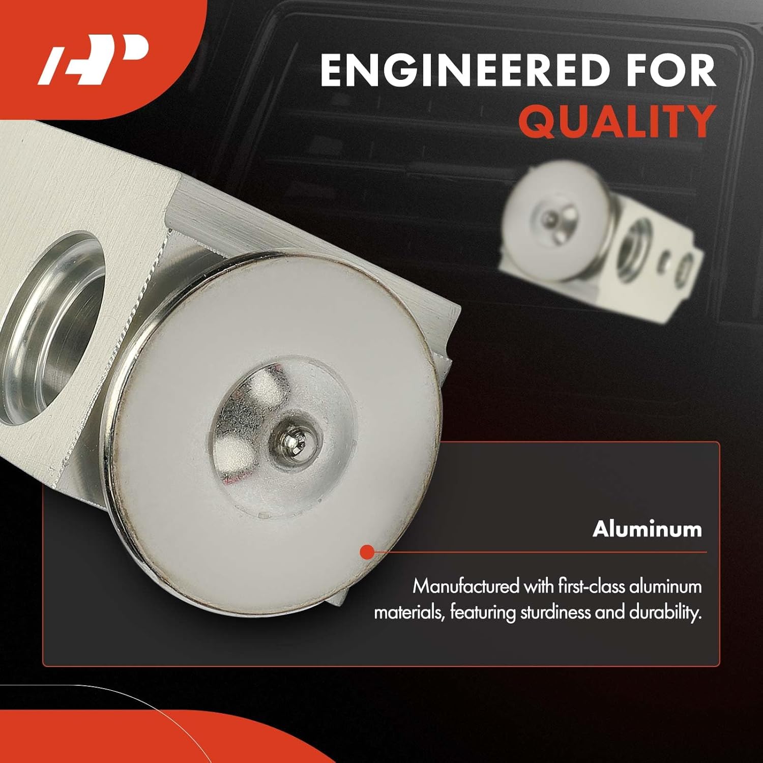 A-Premium AC Expansion Valve Compatible with Hyundai Santa Fe Sport 2015 2.4L, Santa Fe/Santa Fe Sport/Santa Fe XL 2013-2014 & Kia Optima 2012-2014 2.0L