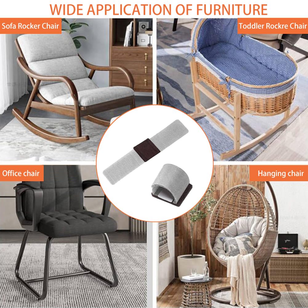 Lot De 32 Patins En Feutre Pour Meubles Avec Fermeture Velcro