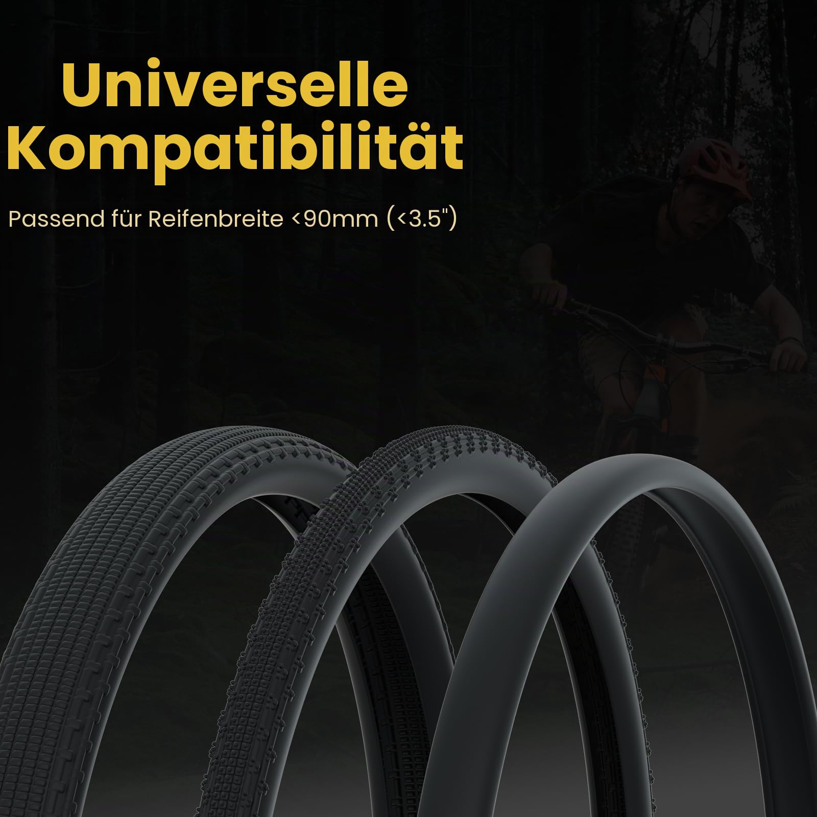 4 Stück Platzsparender Stabiler Wandfahrradständer, Fahrradaufhänger für den Innenbereich, Drehbare, Organisationslösung für Haus und Garage，66lbs/30KG