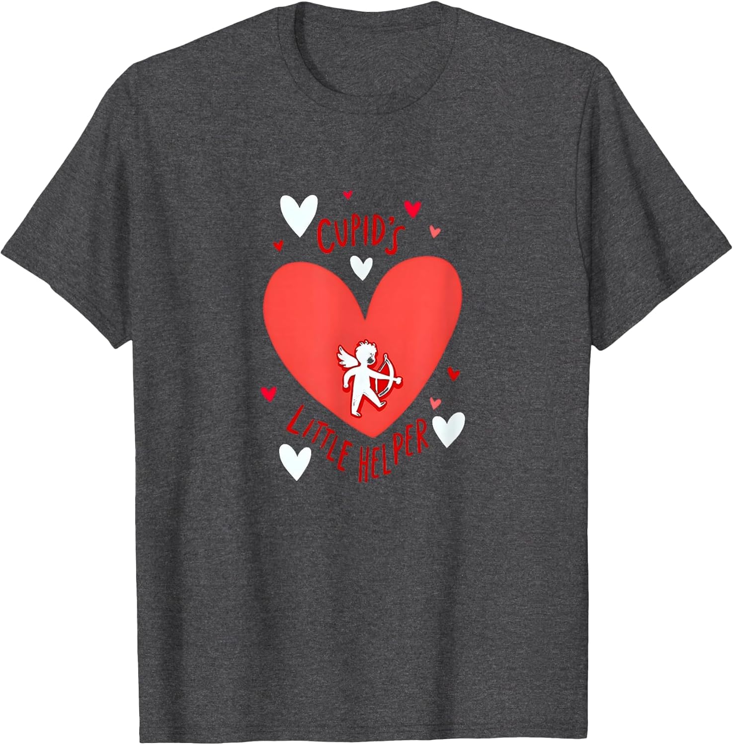 Cupid's Little Helper: Adorable Valentine's Day Romance T-Shirt