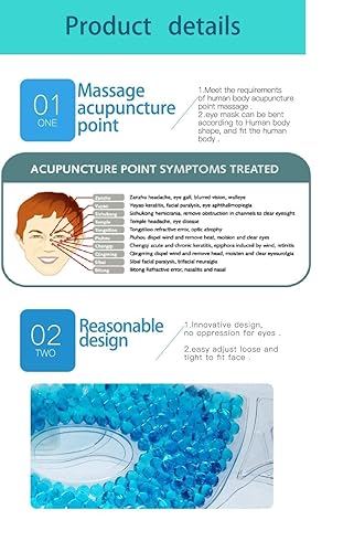 Miniatura 6 de Máscara de ojos de gel para dormir. Alivia el estrés y reduce la hinchazón
