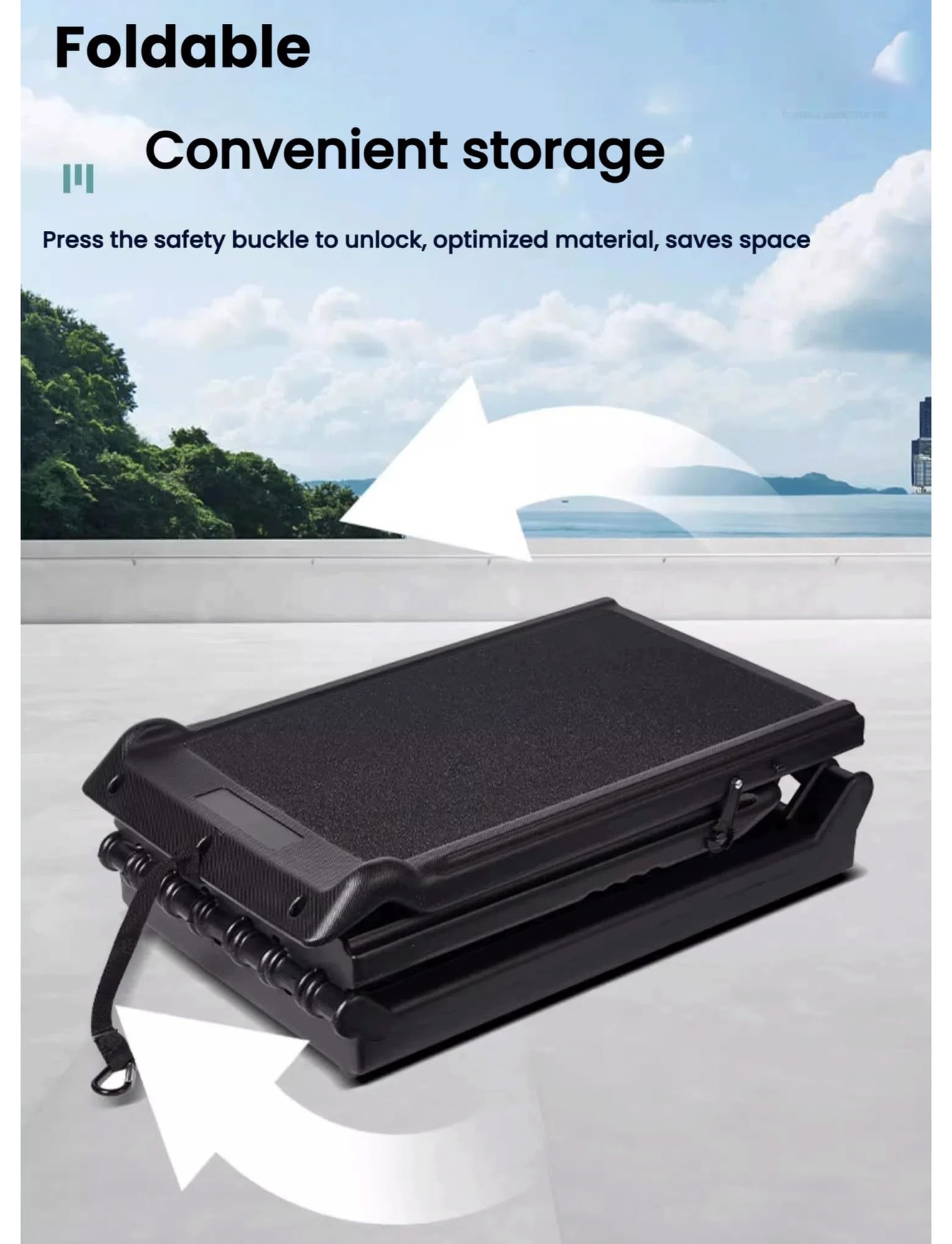 Rampa plegable y antideslizante para perros para coches y camiones, rampa portátil para mascotas para un fácil acceso, ideal para perros pequeños y grandes, ligera y resistente