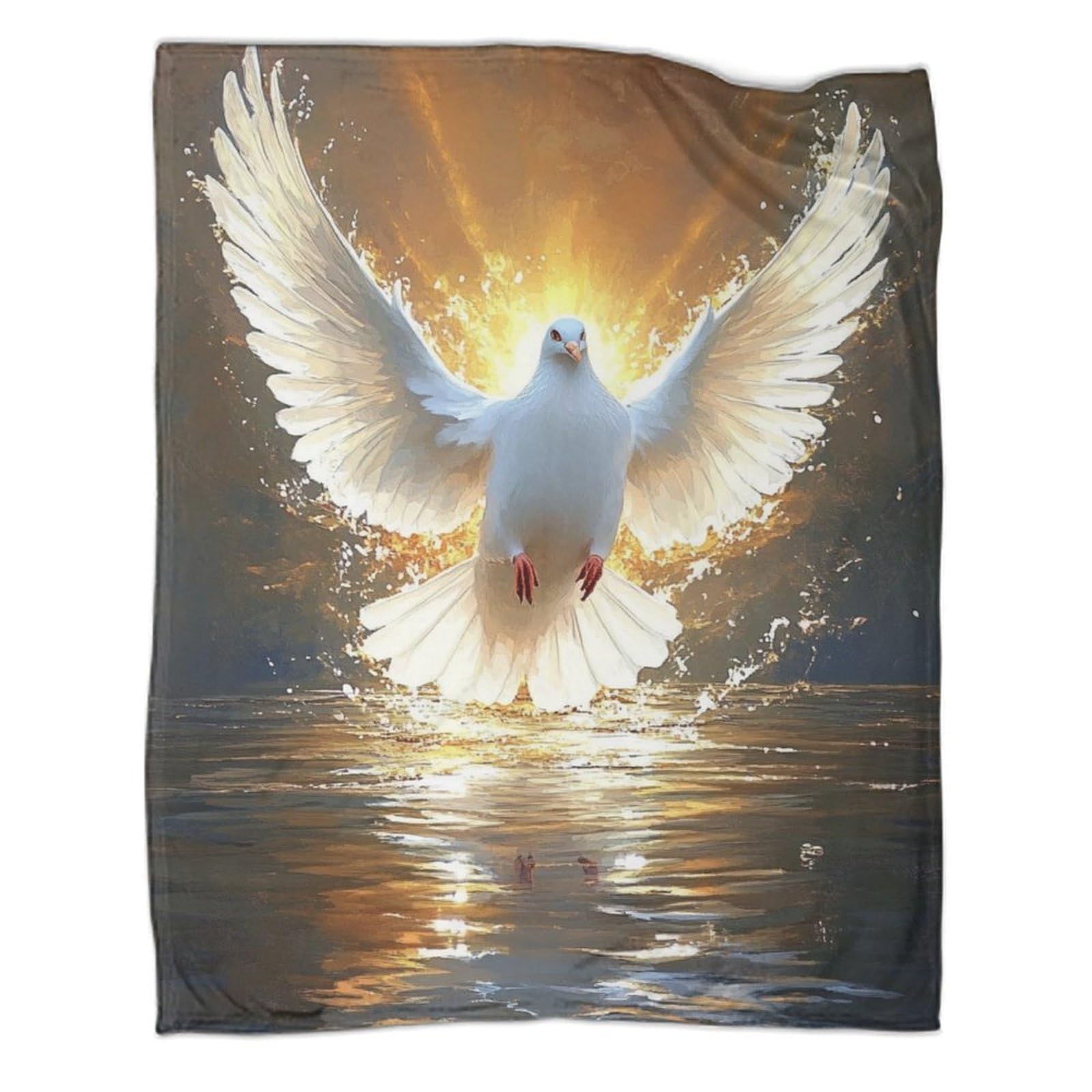 Couverture polaire oiseau 3D pour des soirées cocooning chaleureuses sur le canapé