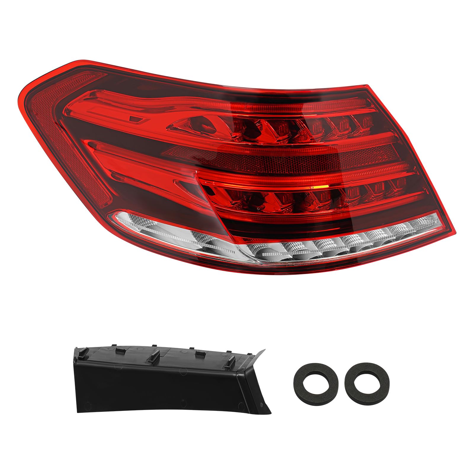 LED Tail Light Rear Lamp, For 2014-2016 4-Door Sedan Mercedes-Benz E-Class W212/S212, For 2014 Mercedes-Benz E250/E350/E400/E550/E63 AMG/E63 AMG S (Driver Side)