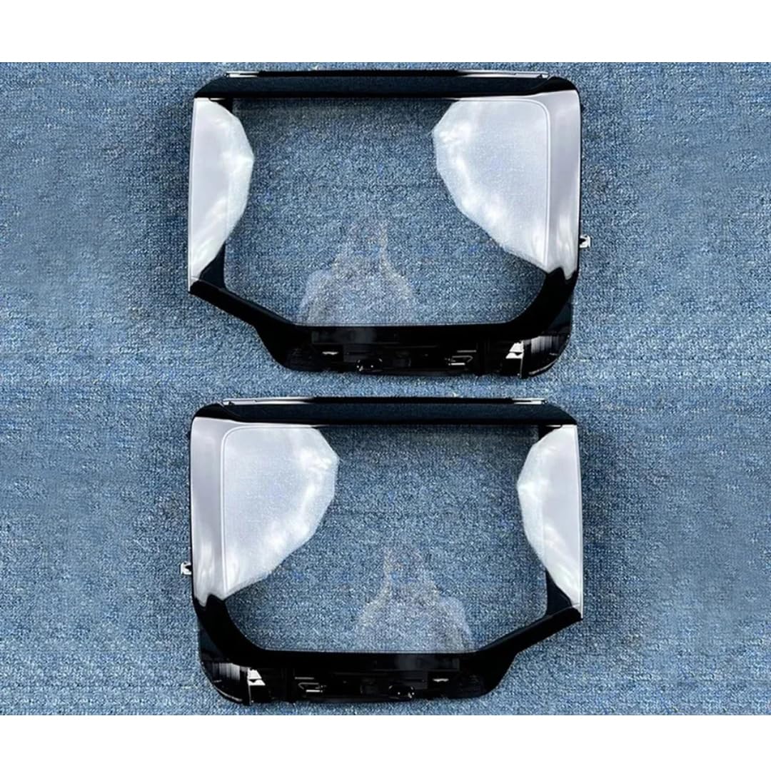 Oulesh Headlight Lens Cover for Baic Bj30 2024, 1Pair Car Front Headlight Cover Transparent Lampshade Headlamp Shell