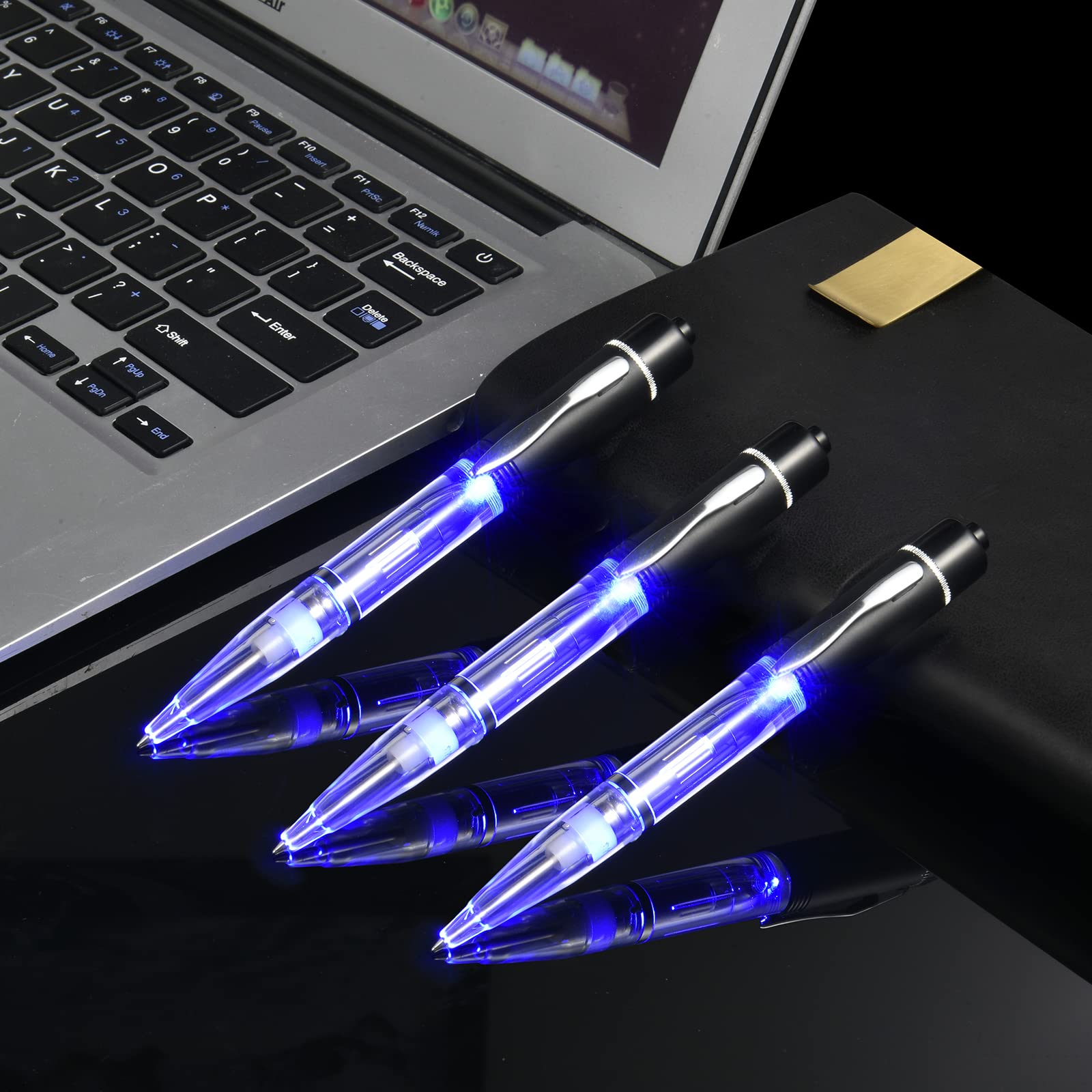 Amazon.co.jp: Glovion LEDライトペン ライト付きボールペンペン