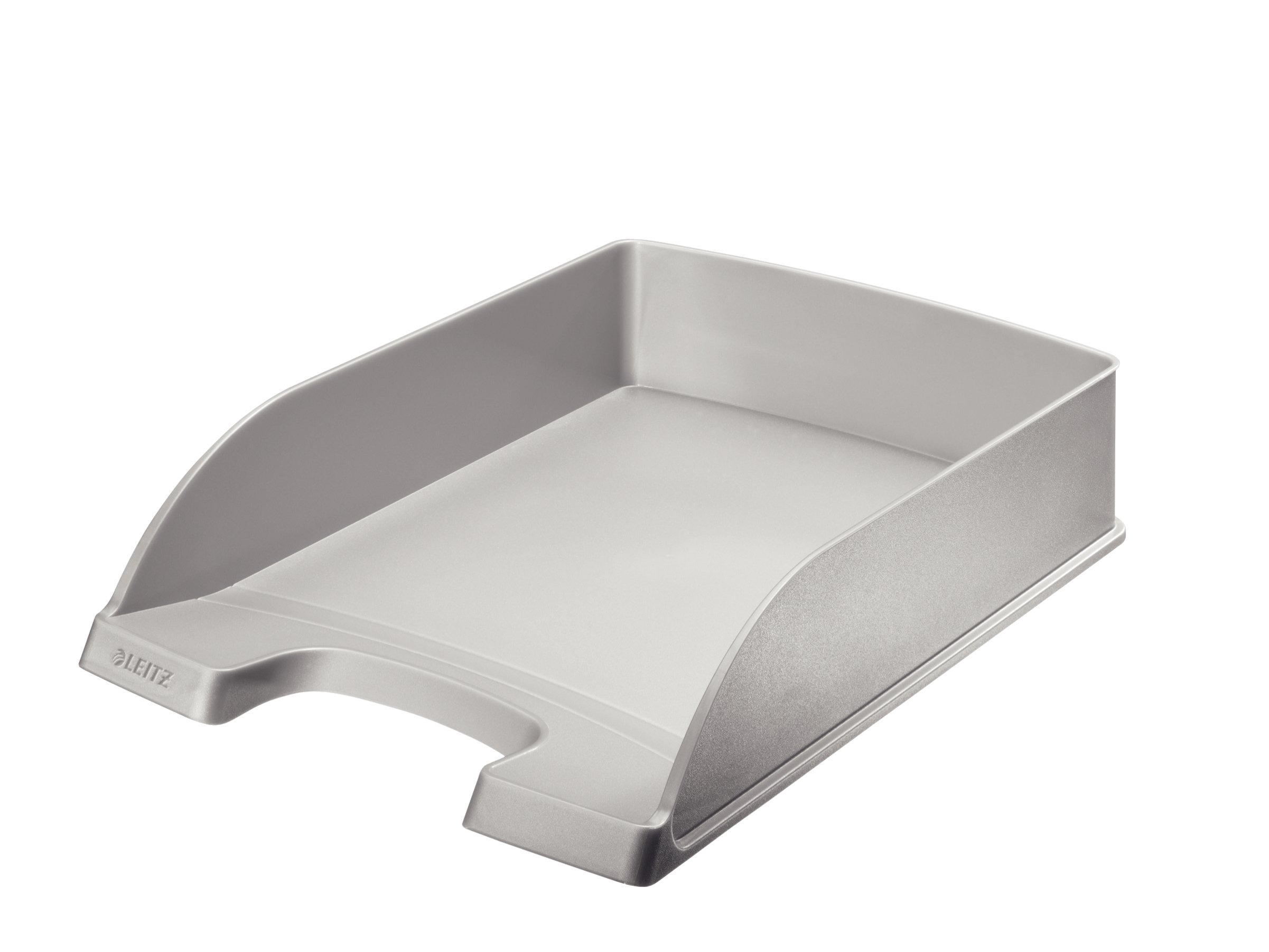 5 X LEITZ Briefkorb A4 Standard silber 5227-00-84