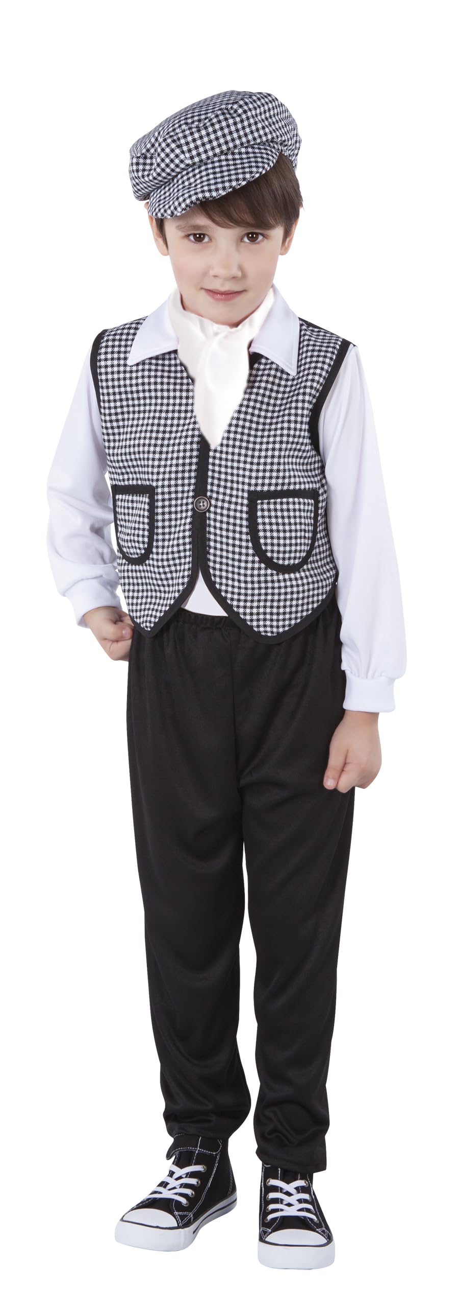 Rubies Disfraz Chulapo para niños, Chaleco con camisa, pantalón y gorra, Oficial Rubies para San Isidro, Chulapo madrileño