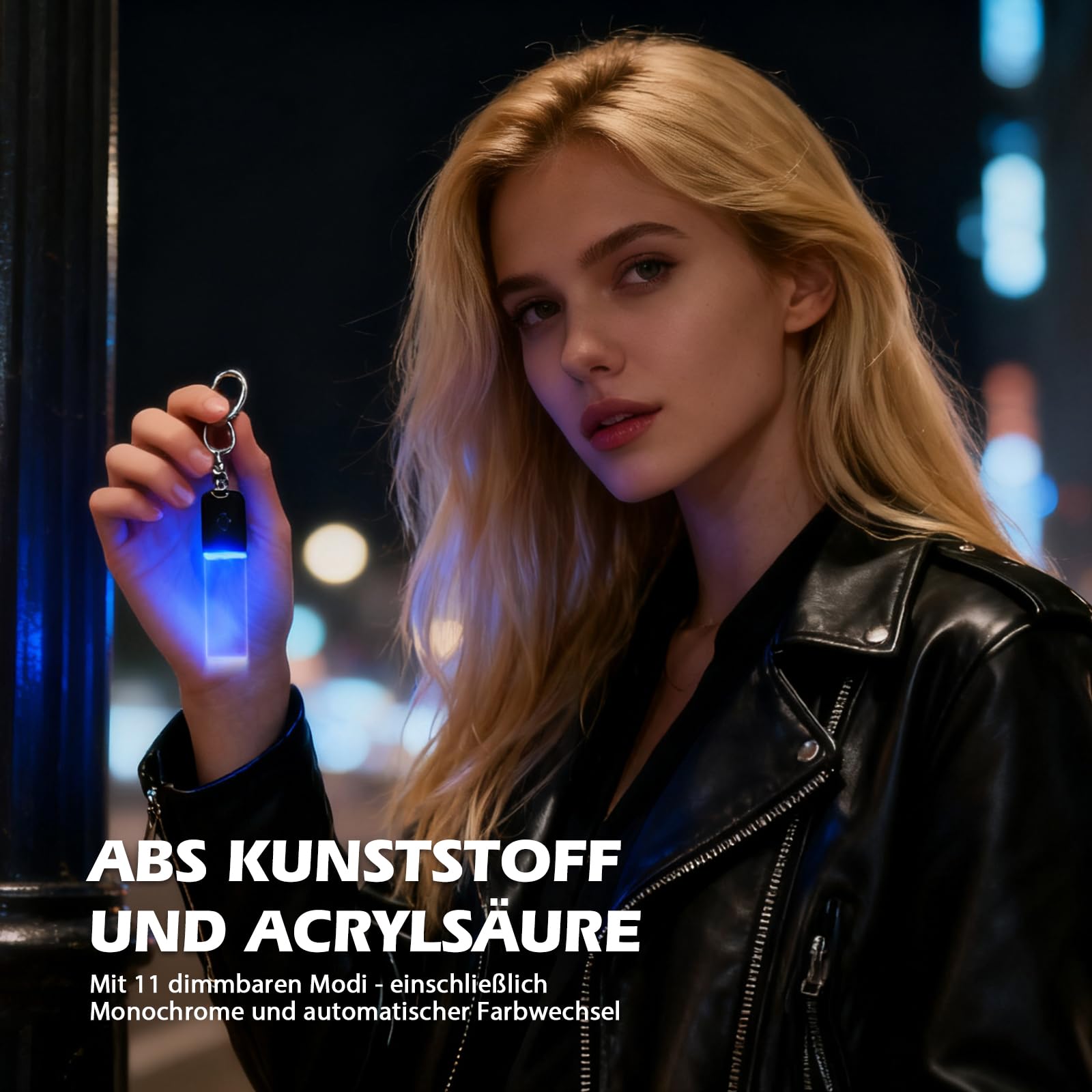 HOSPAOP LED Blinklicht Schulranzen Kinder 7 Stück USB aufladbar Reflektoren Rucksack Licht Reflektor Anhänger Sicherheitslicht für Schulranzen Tormacuster Laufen Joggen Kinderwagen
