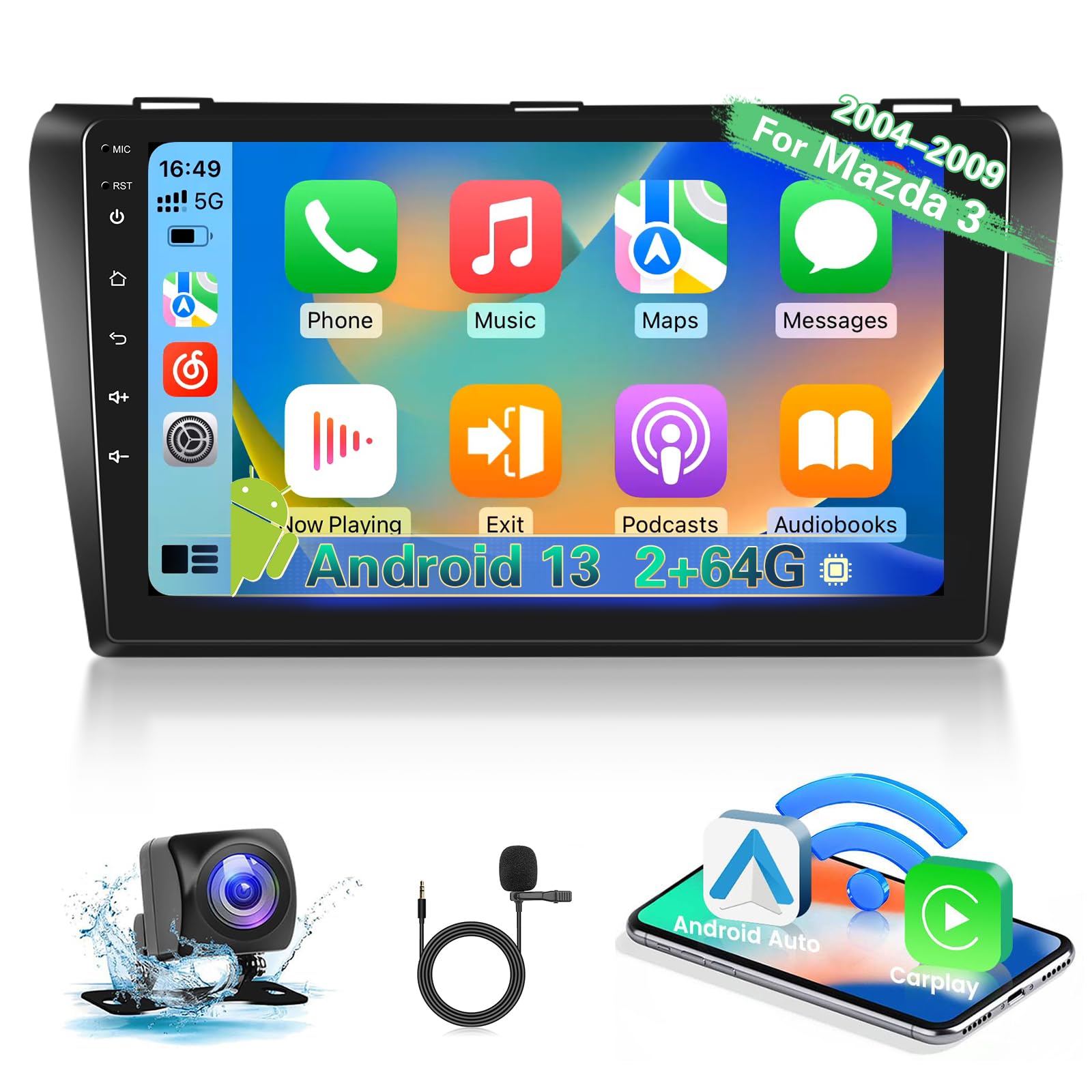 Car Androidタブレット 4K解像度対応 Car Androidタブレット 4K解像度対応 Amazon.com: 8 Core 4+64GB