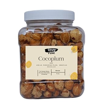 Cocoplum Paradise Plum, Umilo - Dehulled - 6oz Whole - 6 oz.