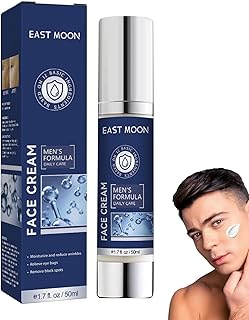 Creme Hidratante Facial Homens, Creme Facial, 50ml Creme Linhas Finas, Creme Hidratante Anti-ida, Poros Creme Refirmante para Homens Aferzov