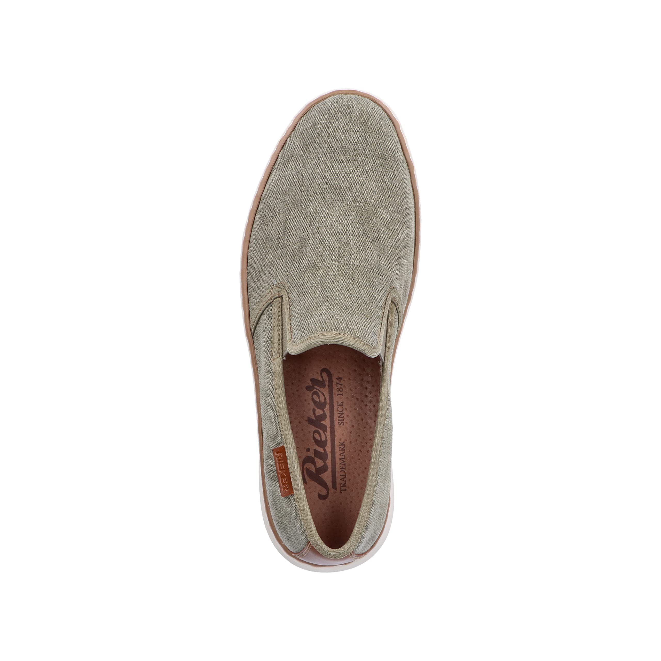 Rieker Herren Slipper B2265-54 grün Gr. 40 – Ansicht 4