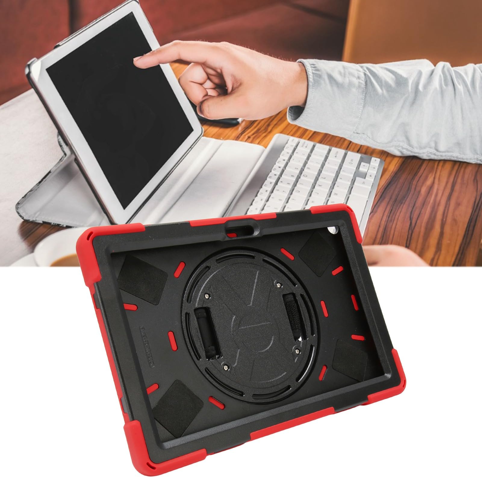 Custodia Robusta per Tablet con Protezione Anticaduta per Fire HD