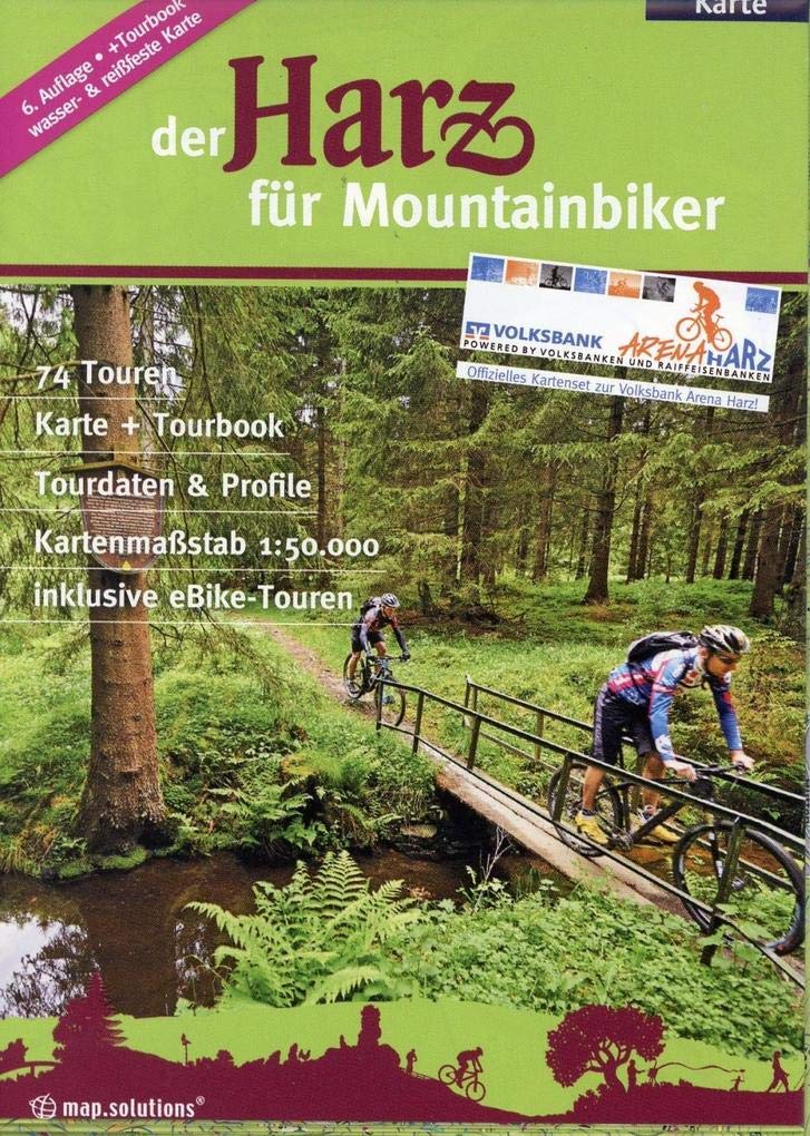 Der Harz für Mountainbiker: Offizieller Mountainbikeführer der
