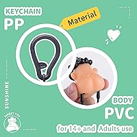 Vista 5 de Angel's Wonderland Juguetes Antiestrés de Recogida de Espinillas Saltarinas en Color Negro como Regalos para el Día de San Valentín, Favores