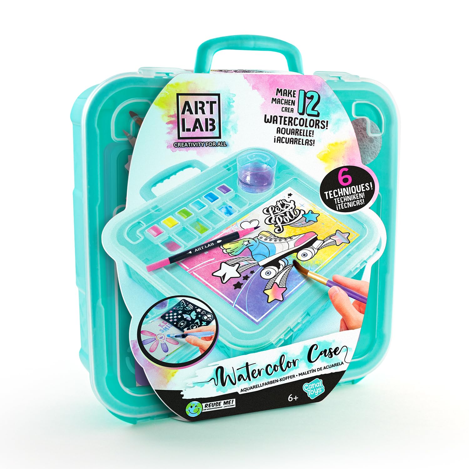 Canal Toys Art Lab Watercolour Painting Set Kids