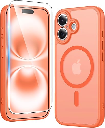 Miniatura 732 de Fntcase Funda para iPhone 15 Plus y 14 Plus de 6.7 pulgadas, magnética, a prueba de golpes de grado militar, antiamarilleo, delgada, protectora