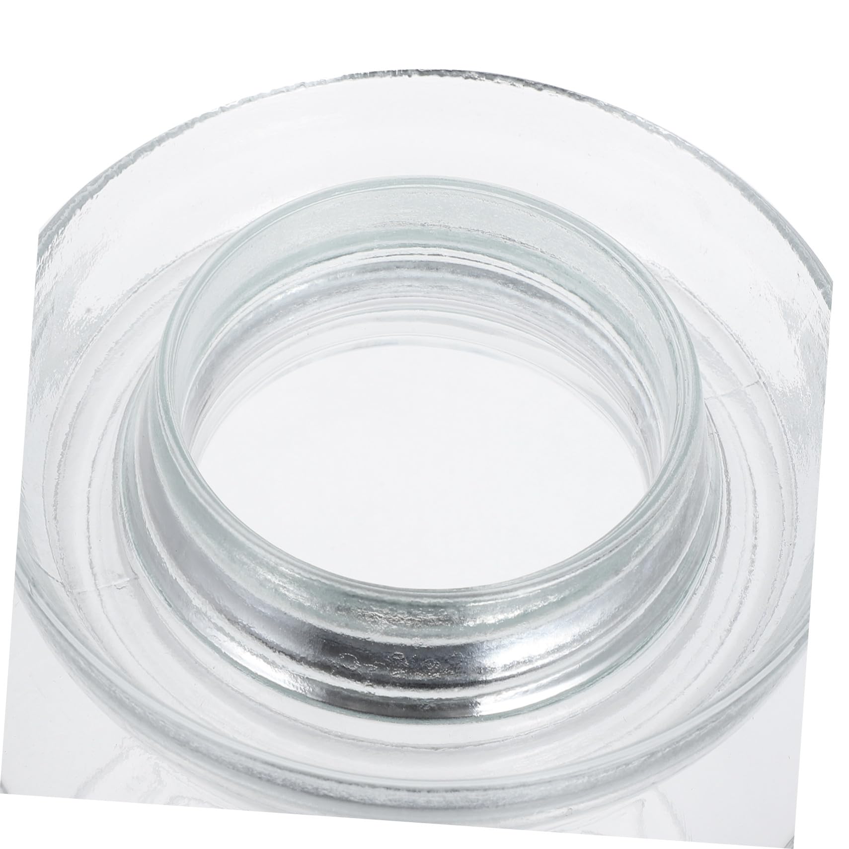 Versiegelte Gurkendose aus Glas für Küche, Transparent und Groß | Glatte Oberfläche, Robust und Verschleißfest, Schlichtes Design im Modernen Stil