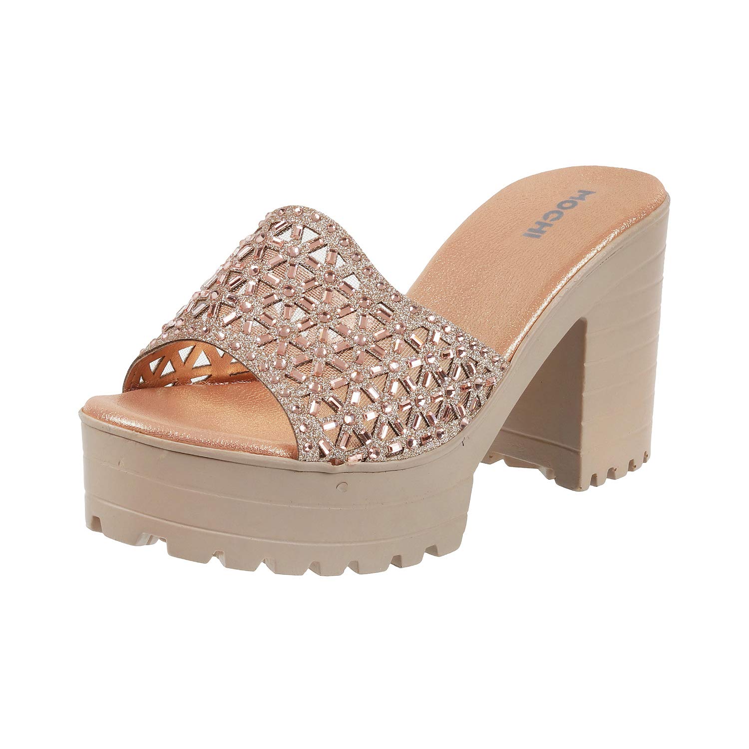 mochi Womens Synthetic Mules-picture-11
