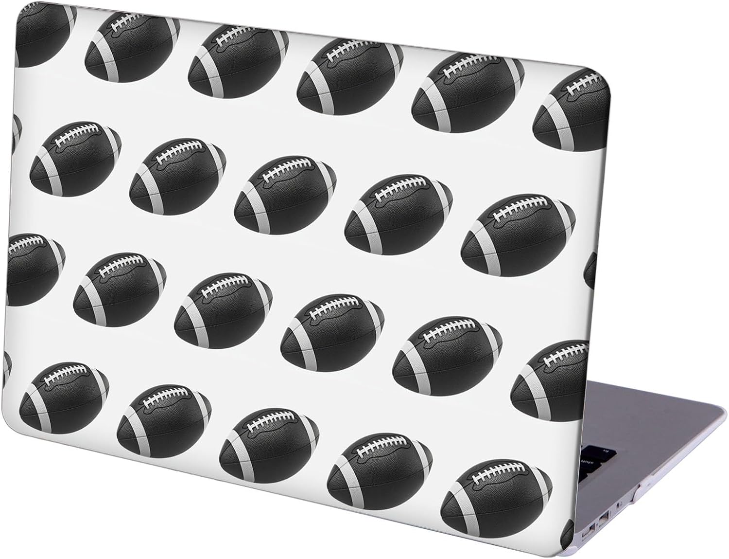 Compatible with MacBook Neo 13-inch, Hard Shell Case with Keyboard Cover and Screen Protector (A3404 A18 Pro chip, 2026 Release) - American Football MD8417